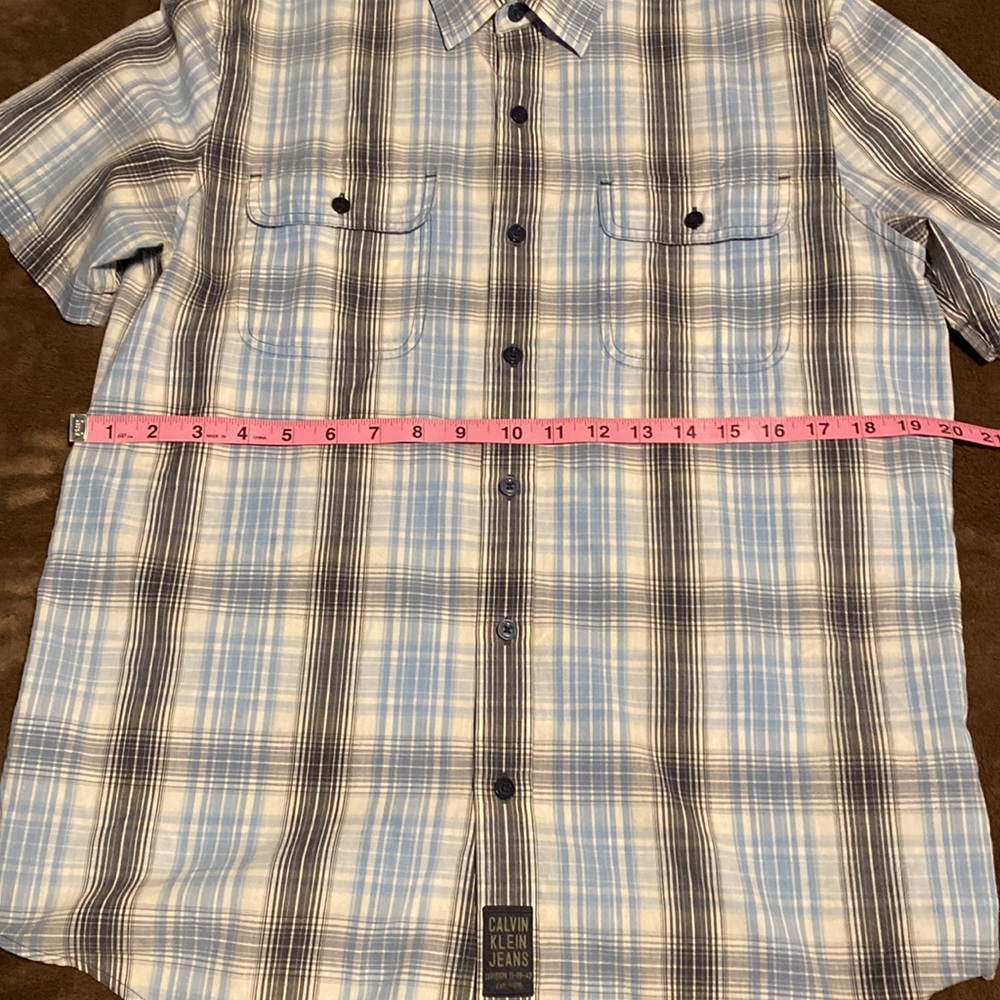 Calvin Klein Jeans Button Down - Picture 6 of 7